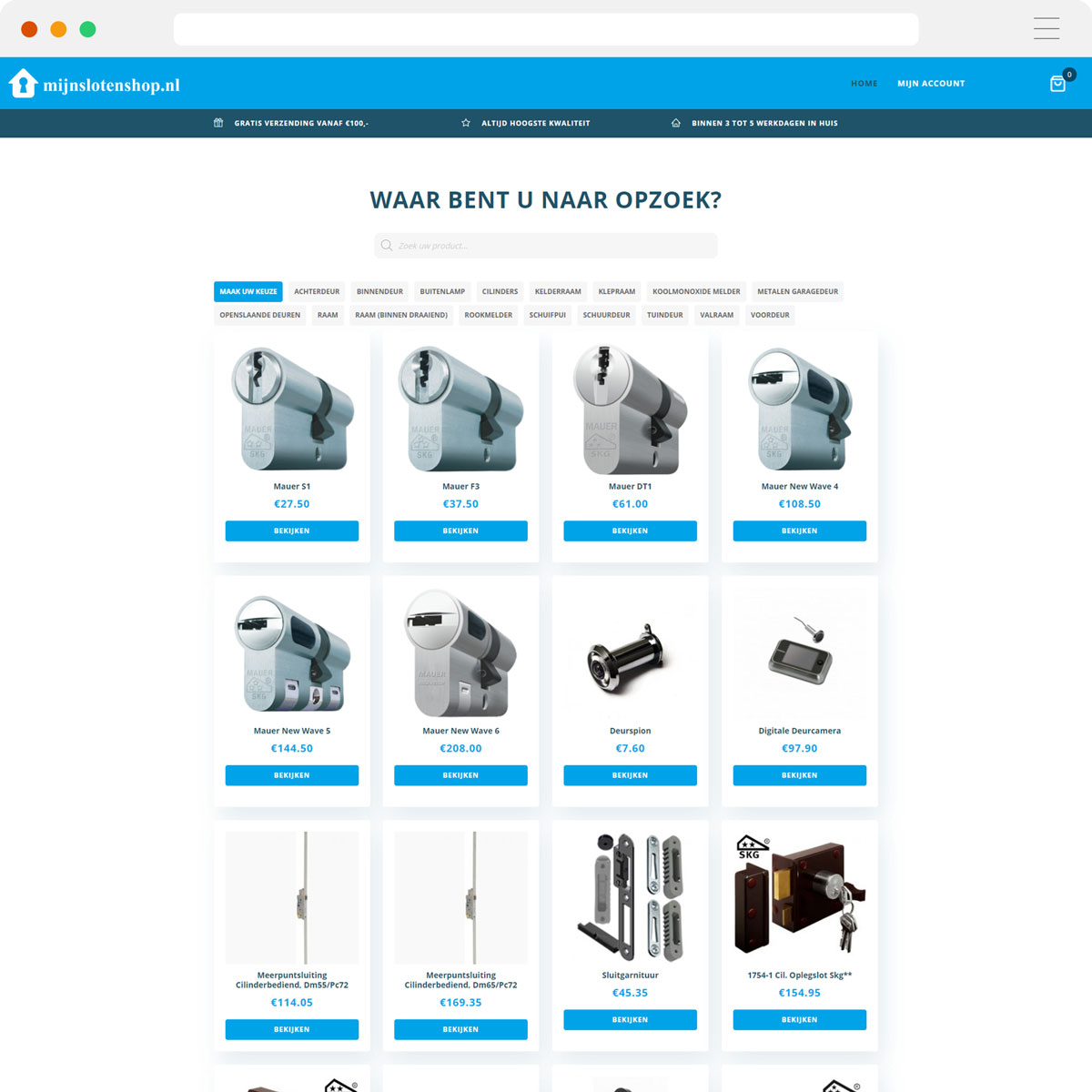 Mijnslotenshop